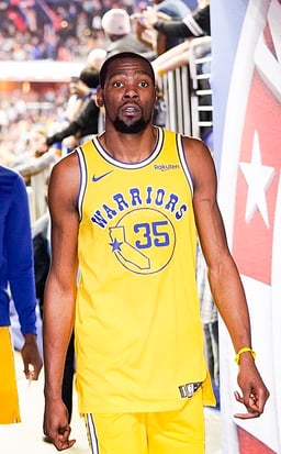 Which league has Kevin Durant played in or played for?