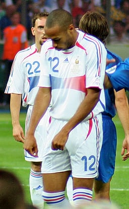 Thierry Henry plays sports for which country?