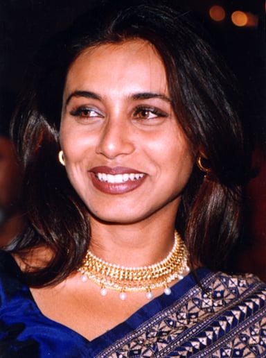 In which movie did Rani Mukerji play a deaf and blind woman?