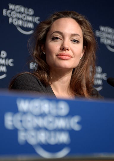 What is the religion or worldview of Angelina Jolie?