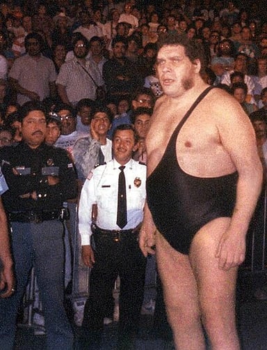 In what year was André the Giant born?