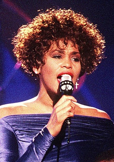 What is the location of Whitney Houston's death?