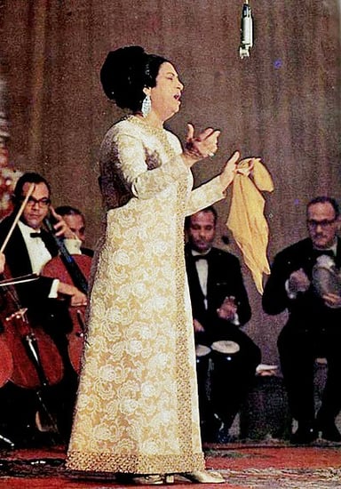 How old was Umm Kulthum when she passed away?