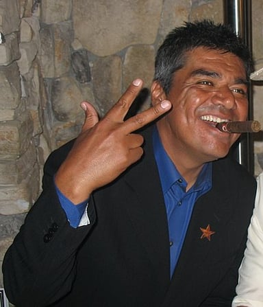 George Lopez appeared as a talk show host on which late-night show?