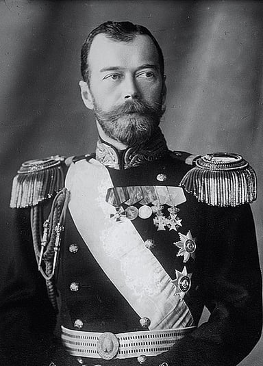 What significant events are related to Nicholas II Of Russia? [br] (Select 2 answers)