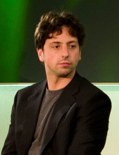 Who co-founded Google with Sergey Brin?