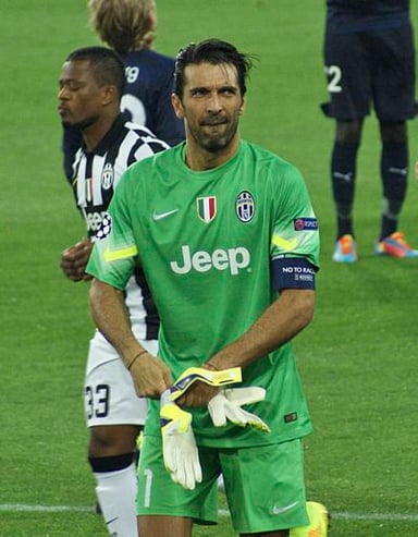 What is Gianluigi Buffon's place of residence?