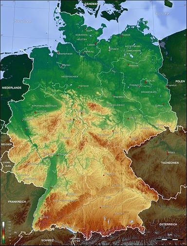 What is the lowest point in Germany?