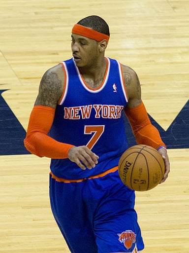How many times has Carmelo Anthony been named to an All-NBA Team?