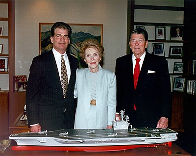 Which conflicts was Ronald Reagan involved in?