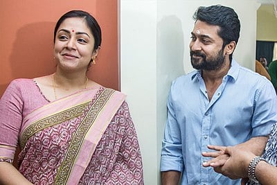 In what language has Jyothika predominantly acted in?