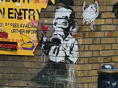 What is the name of Banksy's documentary film?