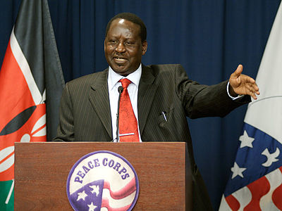 Raila Odinga's father was a famous politician. What was his name?