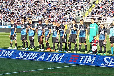 In which year did Atalanta B.C. gain promotion to Serie A?