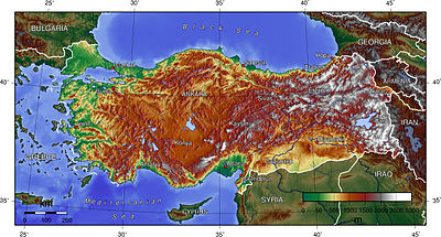 What was the population of Turkey in 2023, given that it was 65,938,265 in 2003?