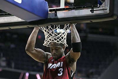 How many times was Dwyane Wade named to the All-Defensive Team?