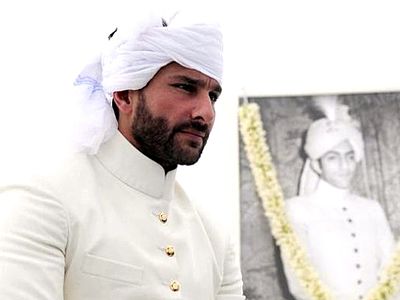 In which film did Saif Ali Khan play a romantic role?