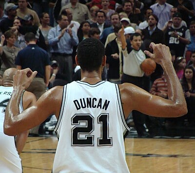 What is the age of Tim Duncan?